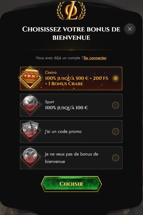 Legiano-casino-signUp